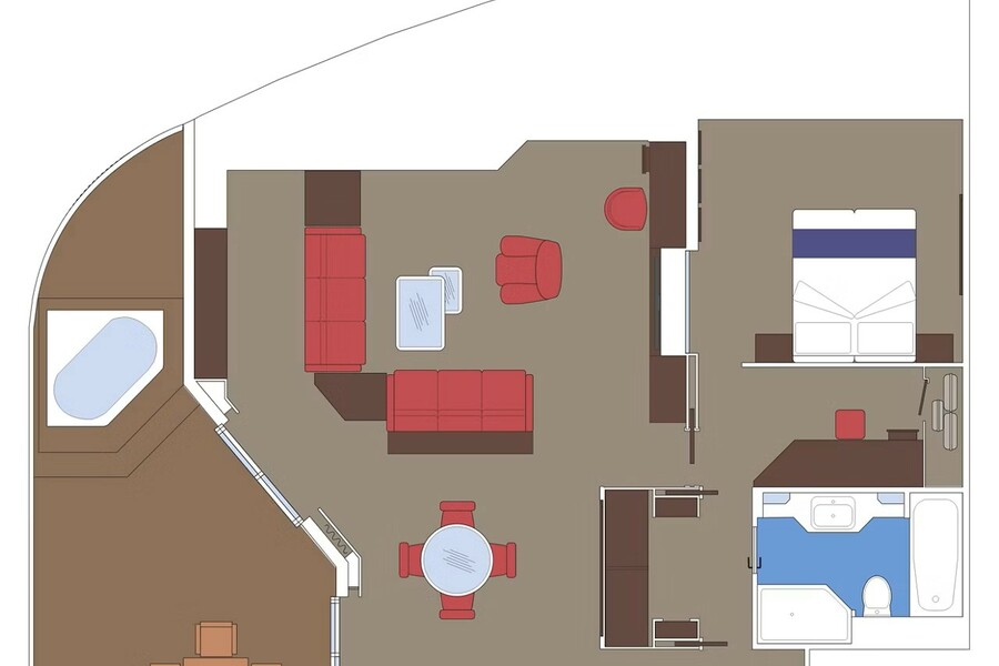 MSC Seascape - MSC Yacht Club Owners Suite, Floorplan.jpg